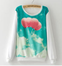 Load image into Gallery viewer, Novelty Balloon Print Sweatshirt