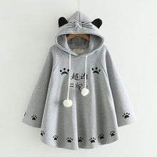 Load image into Gallery viewer, Japanese Kawaii Cats Hooded Sweatshirts