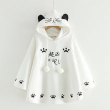 Load image into Gallery viewer, Japanese Kawaii Cats Hooded Sweatshirts